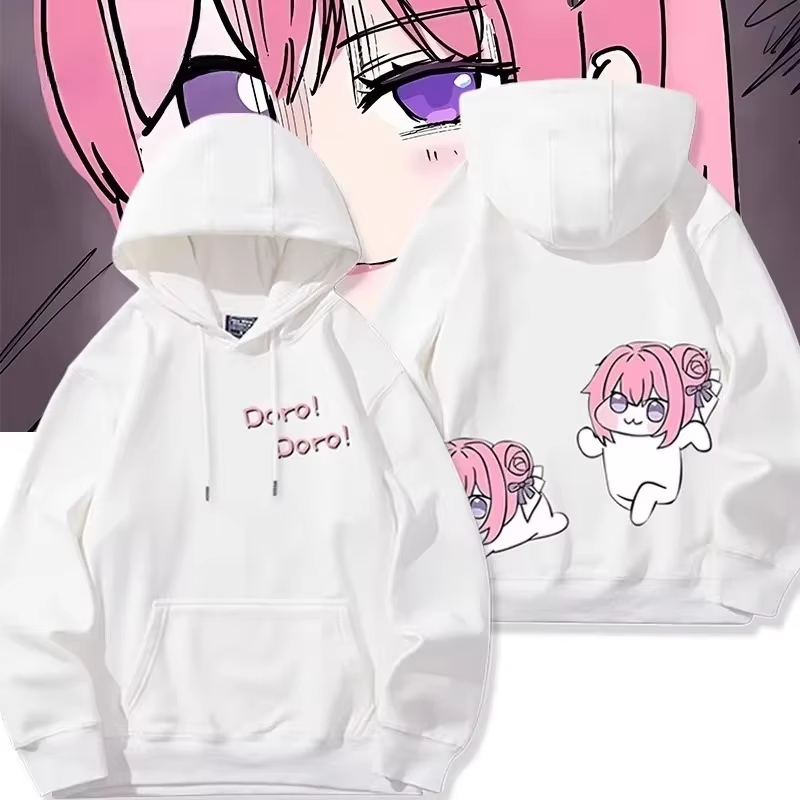 Anime Merch Hoodie - هوديز بتصميم شخصية دورو المضحكة، موديل
