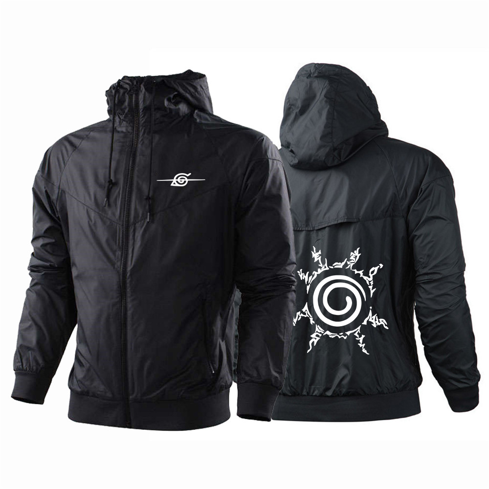 Windbreaker Anime Merchandise - سترة واقية من الرياح للرجال بتصميم