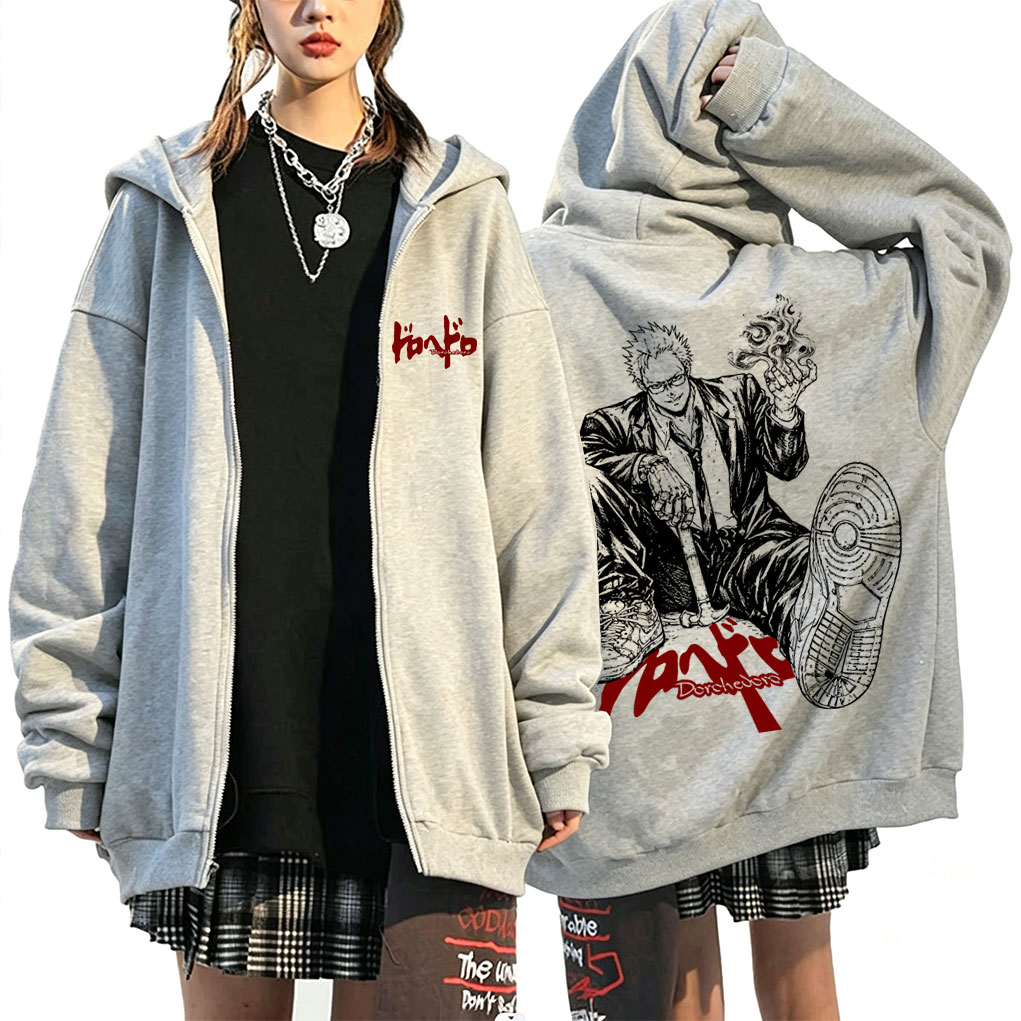 أنمي دوروهيدورو شين ‌   هودي م - مراجعة Anime Merch Hoodie وسعره