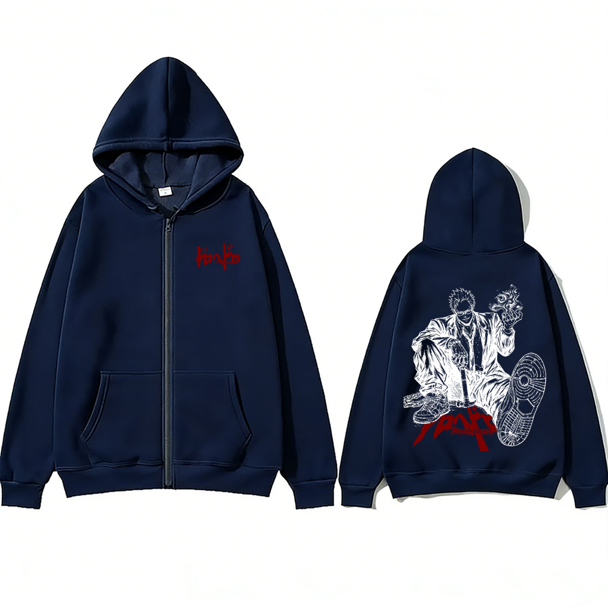 أنمي دوروهيدورو شين ‌   هودي م - مراجعة Anime Merch Hoodie وسعره