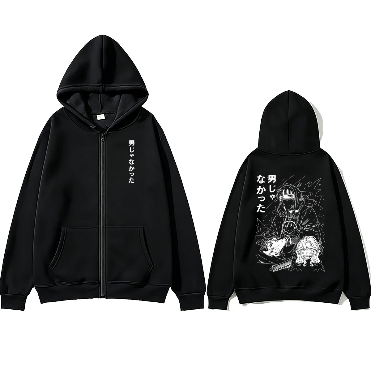 هودي بسحاب ميتسوكي كوجا بتصميم - مراجعة Anime Merch Hoodie وسعره