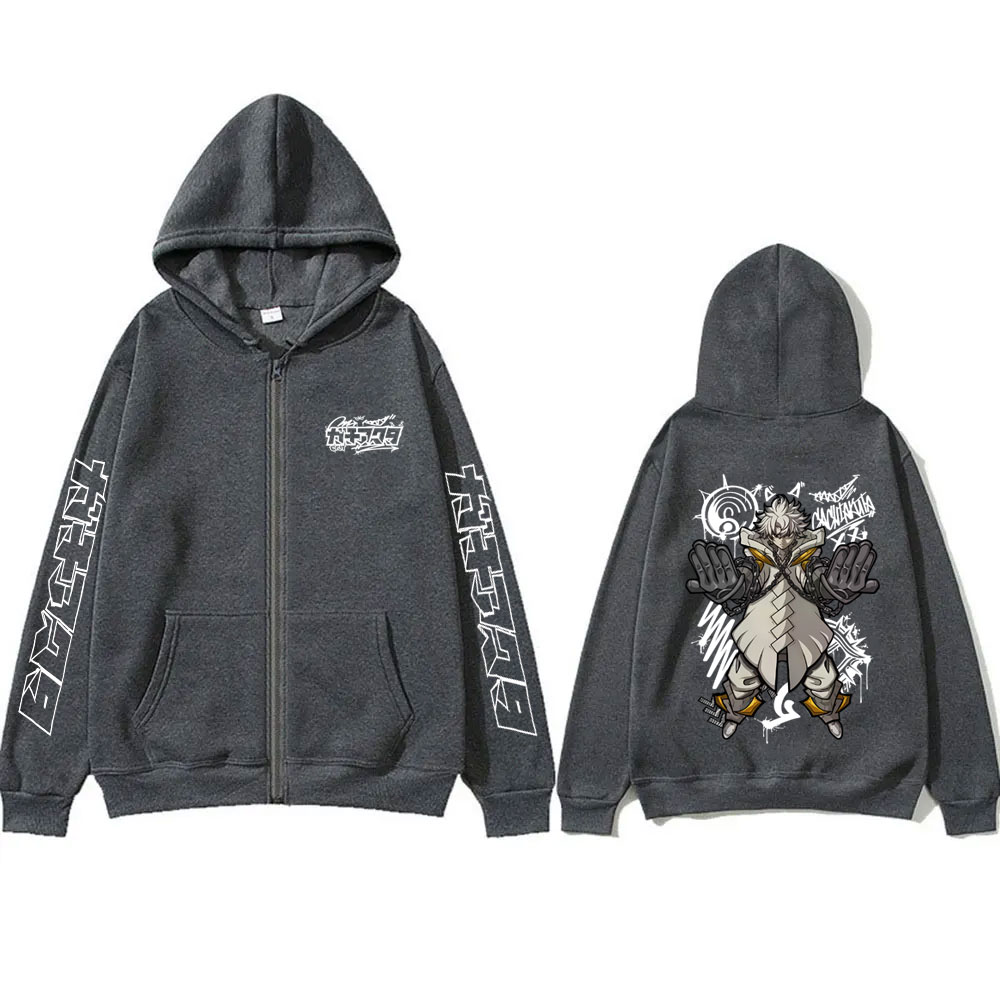 هودي بسحاب بتصميم أنمي غاتشاكو - مراجعة Anime Merch Hoodie وسعره