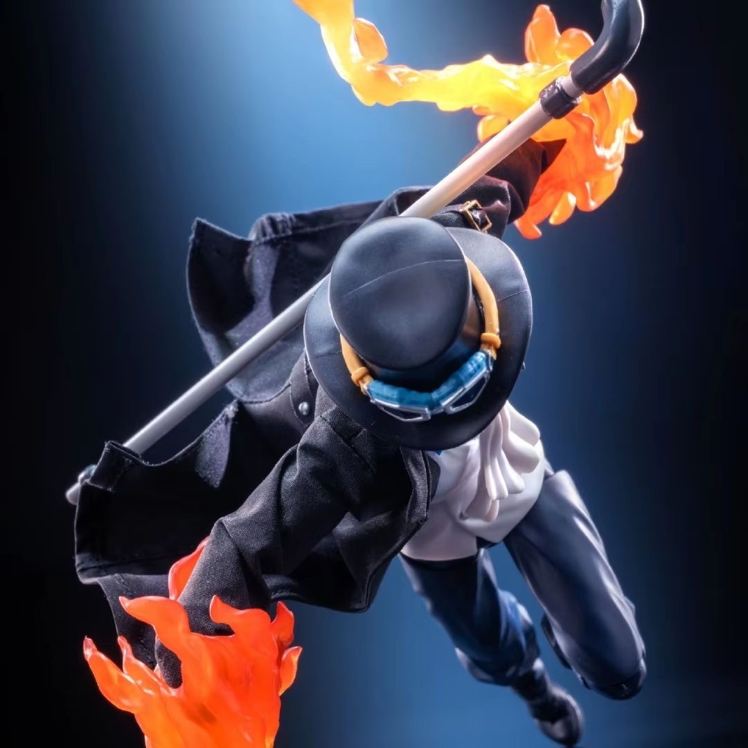أنمي ون بيس SHF 1/12 سابو معطف - مراجعة Windbreaker Anime Merchandise وسعره