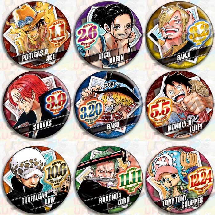 قطعة واحدة مجموعة شارات أنيمي  - مراجعة Luffy Anime Merchandise وسعره