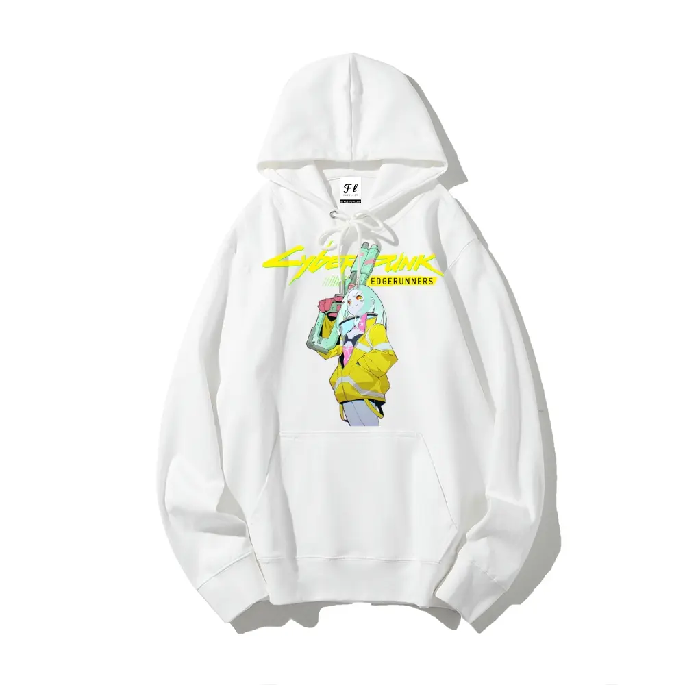 هودي قطني نقي بطبعة ريبيكا من  - مراجعة Anime Merch Hoodie وسعره
