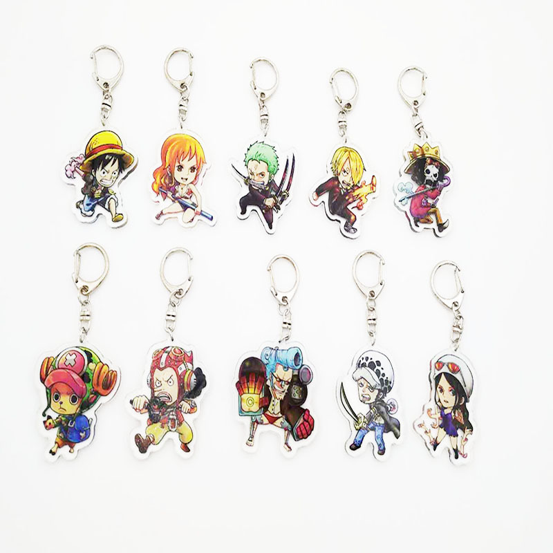 سلسلة مفاتيح أكريليك بتصميم شخ - مراجعة Luffy Anime Merchandise وسعره