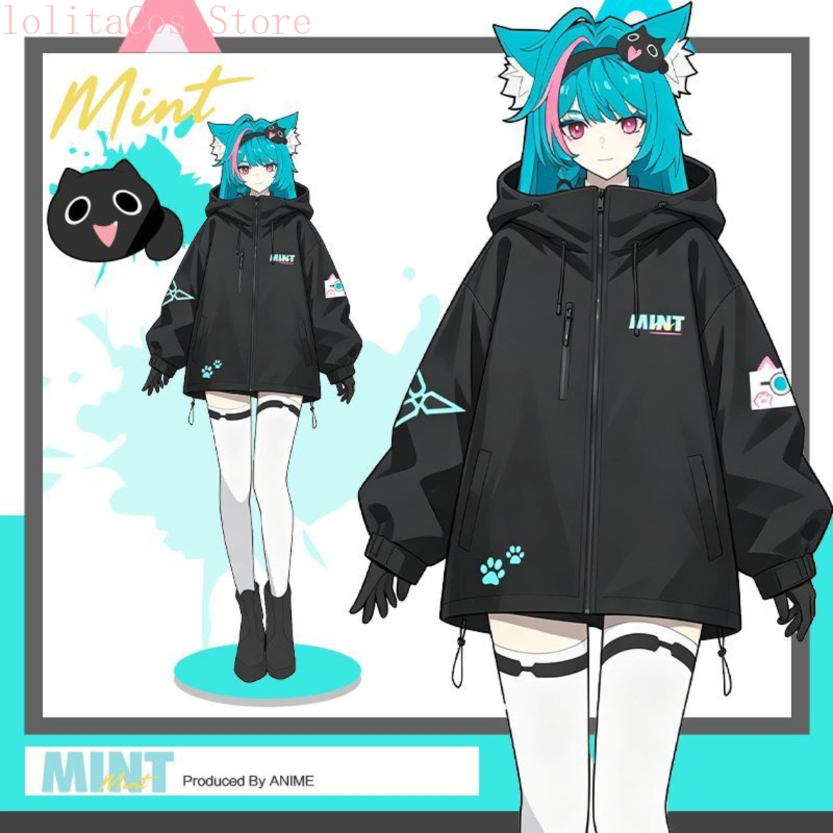نافيرنيس تو إيفرنيس لاكريموسا  - مراجعة Windbreaker Anime Merchandise وسعره