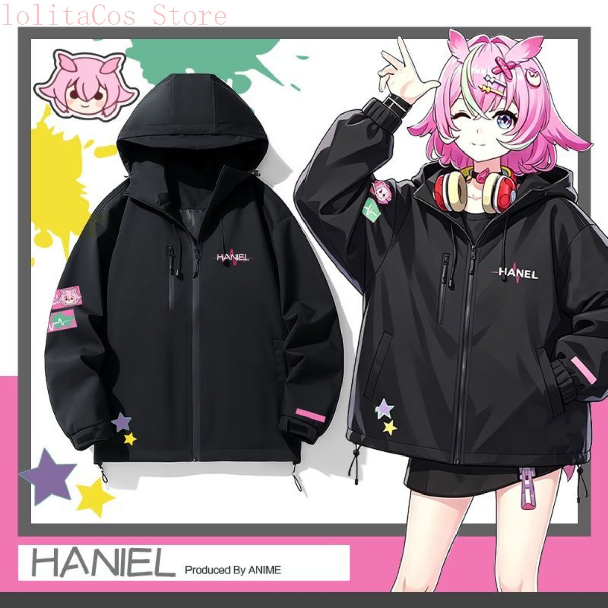 نافيرنيس تو إيفرنيس لاكريموسا  - مراجعة Windbreaker Anime Merchandise وسعره