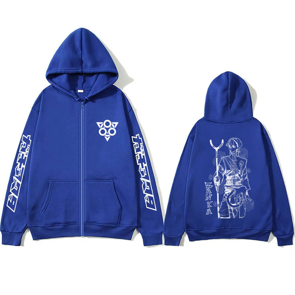 هودي بسحاب بتصميم أنمي غاتشياك - مراجعة Anime Merch Hoodie وسعره