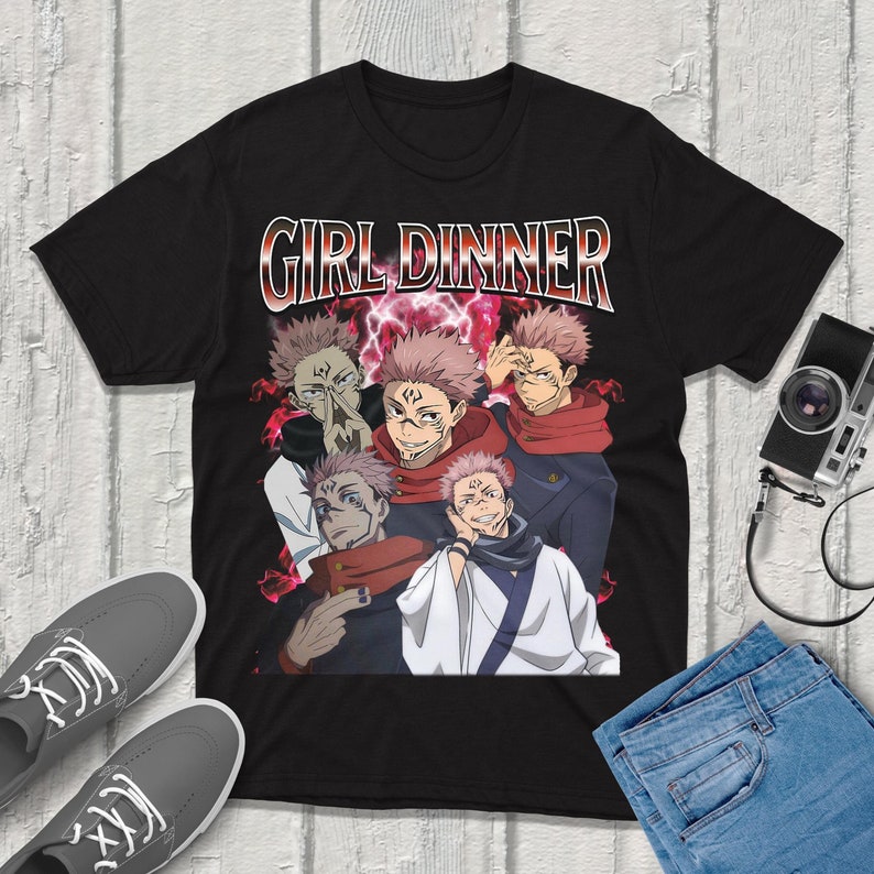 تي شيرت Sukuna Jujutsu-Kaisen  - مراجعة Anime Merchandise T-Shirts وسعره