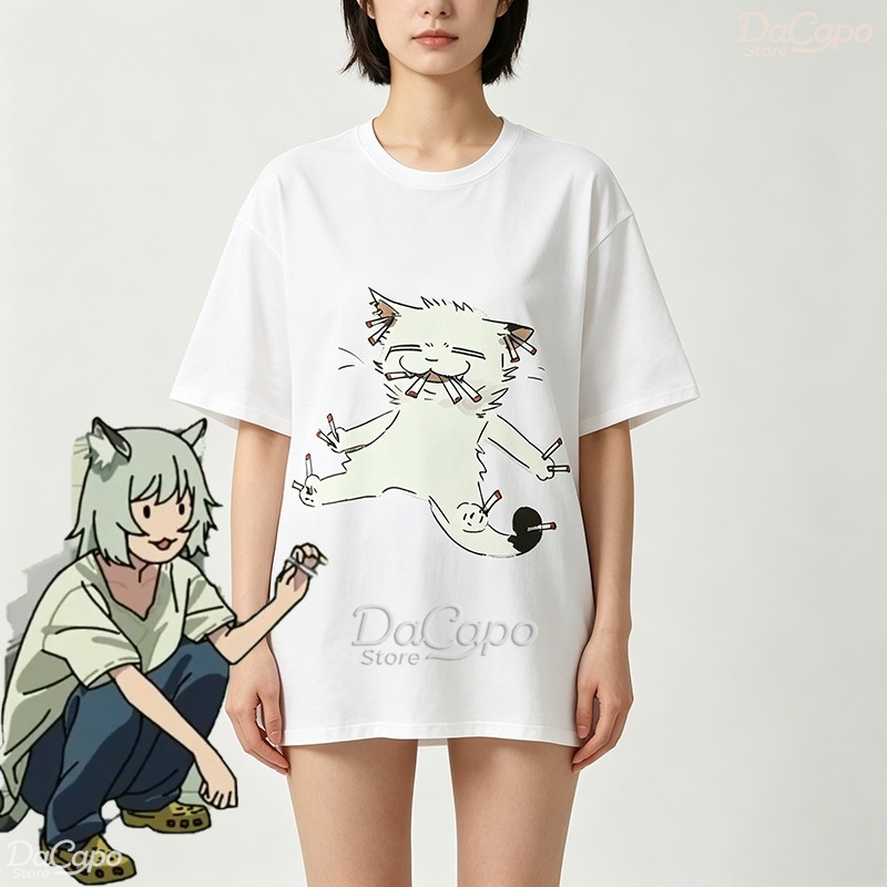 تي شيرت قطني بأكمام قصيرة بطبا - مراجعة Anime Merchandise T-Shirts وسعره