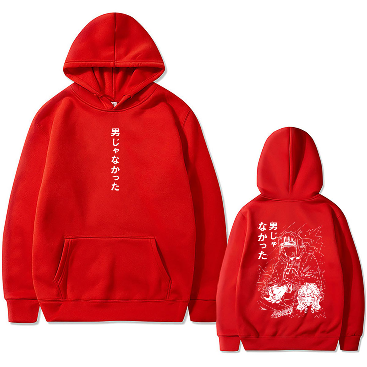 هودي رجالي بتصميم أنمي مانغا Y - مراجعة Anime Merch Hoodie وسعره