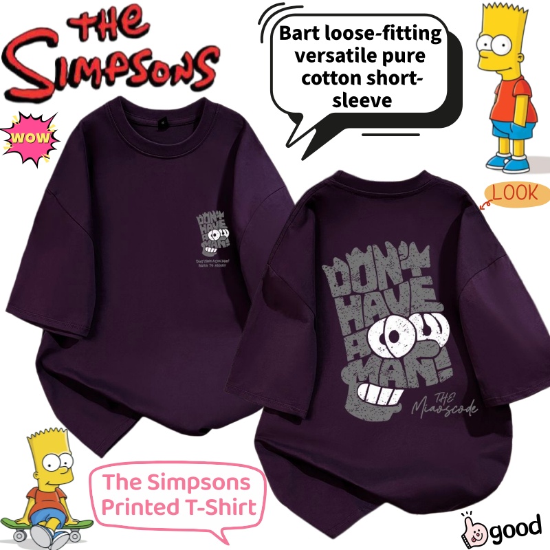 تي شيرت سيمبسونز بارت الكرتوني - مراجعة Anime Merchandise T-Shirts وسعره