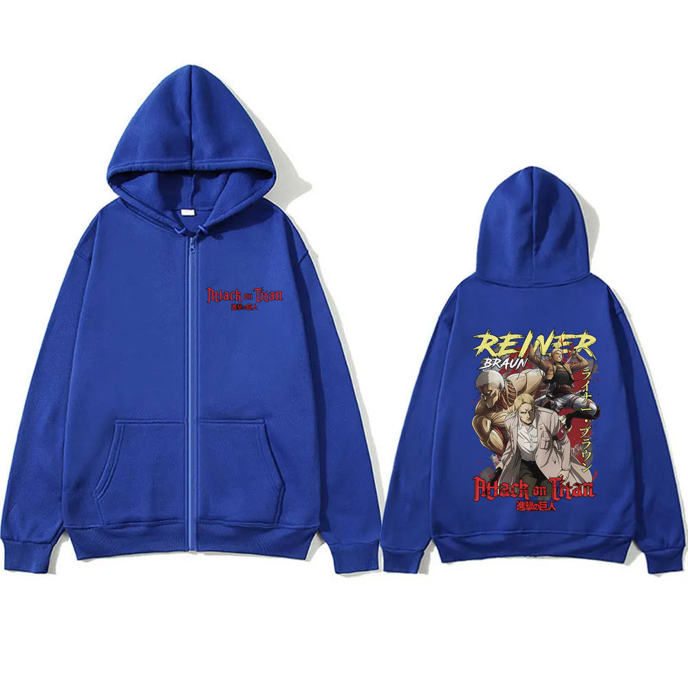 أنيمي هجوم على تيتان رينر براو - مراجعة Anime Merch Hoodie وسعره