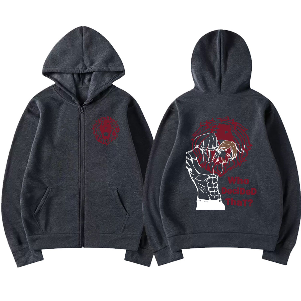 هودي بسحاب بتصميم أنمي المخطئو - مراجعة Anime Merch Hoodie وسعره