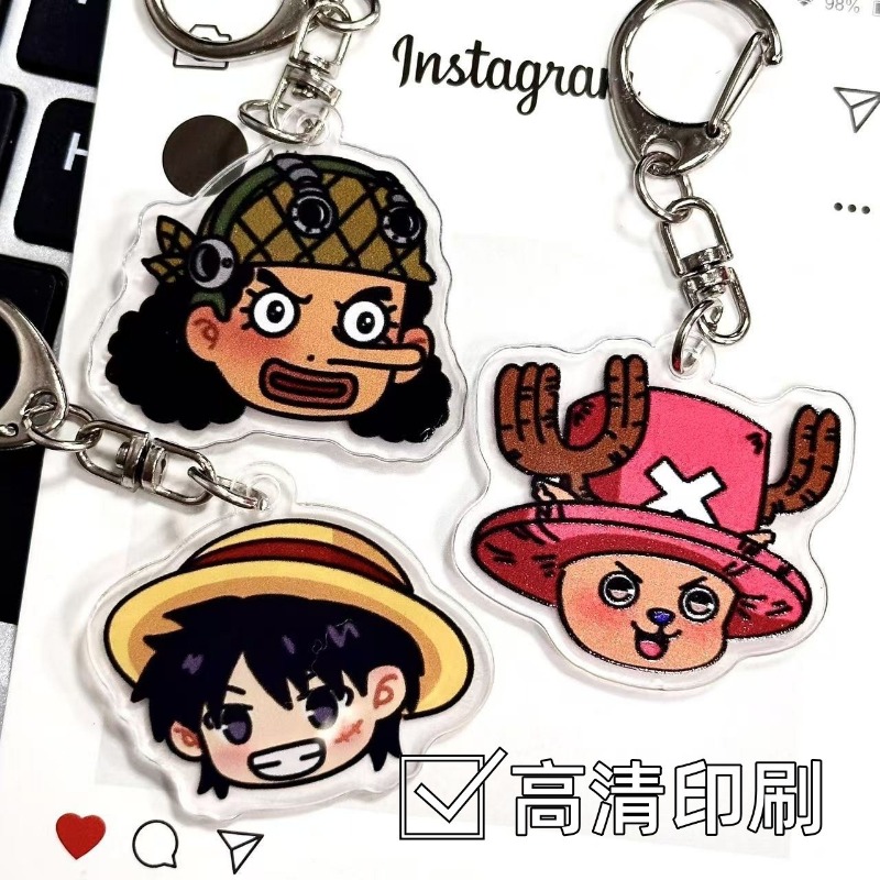 قطعة واحدة أنيمي البضائع سلسلة - مراجعة Luffy Anime Merchandise وسعره