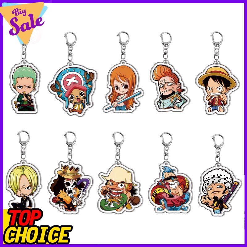 سلسلة مفاتيح أكريليك لشخصية لو - مراجعة Luffy Anime Merchandise وسعره