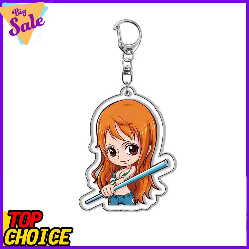 سلسلة مفاتيح أكريليك لشخصية لو - مراجعة Luffy Anime Merchandise وسعره
